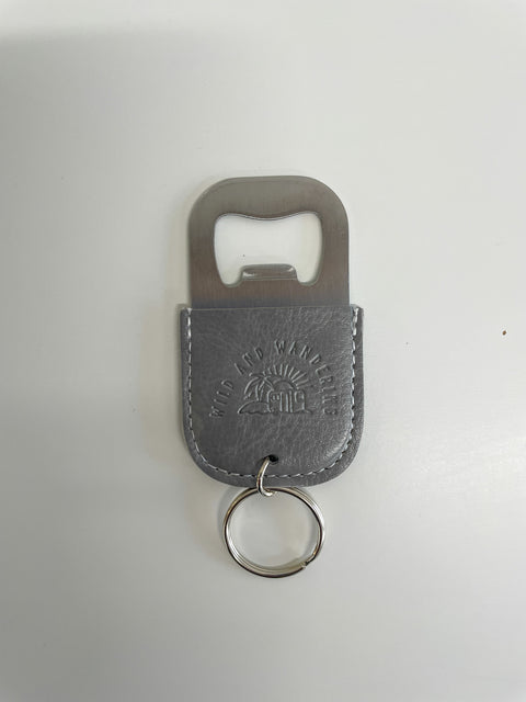 Key ring bottle opener